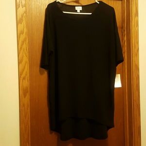 LuLaroe solid black irma size L